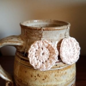Crochet boho earrings